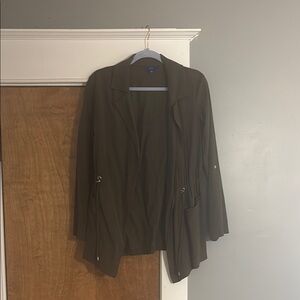 Apt. 9 Dark Olive Trench Coat